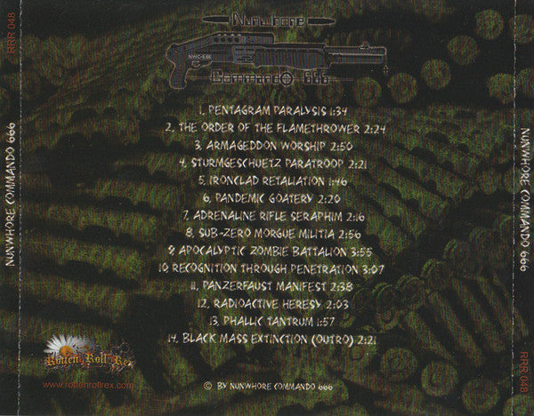 Nunwhore Commando 666 : Nunwhore Commando 666 (CD, Album)