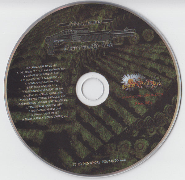 Nunwhore Commando 666 : Nunwhore Commando 666 (CD, Album)