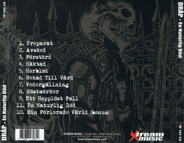 Dråp (2) : En Naturlig Död (CD, Album)