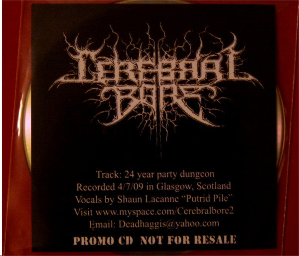 Cerebral Bore : 24 Year Party Dungeon  (CDr, Promo)