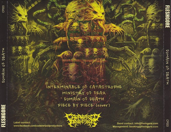 Fleshgore : Domain Of Death (CD, EP)