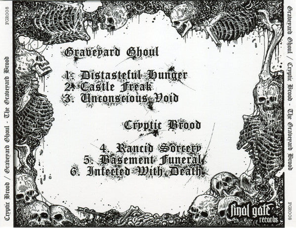 Graveyard Ghoul / Cryptic Brood : The Graveyard Brood (CD)