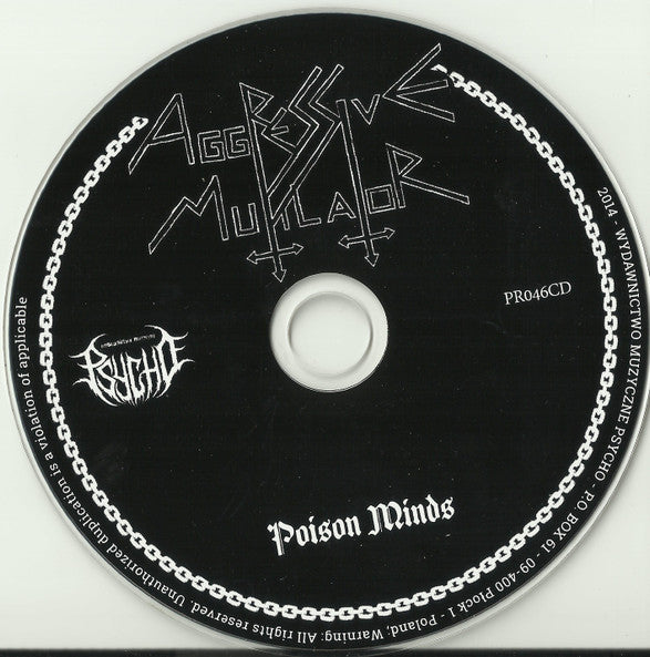 Aggressive Mutilator : Poison Minds (CD, Album, Comp)