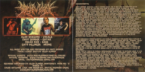 SickMorgue : Wings Of The Desolated Morgue (CD, Album)