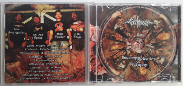 Sickness (5) : Necrosymphonies of Necropsy (CD, Album)