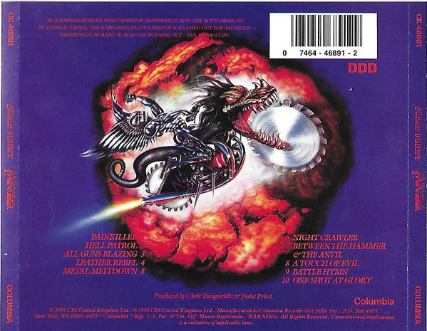 Judas Priest : Painkiller (CD, Album)
