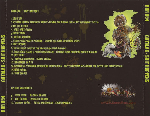 Gutalax : Shit Happens! (CD, Album)