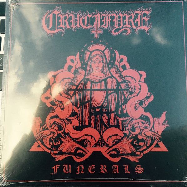 Graveyard (4) / Crucifyre : In The Shadow Of The Horns / Funerals (7")