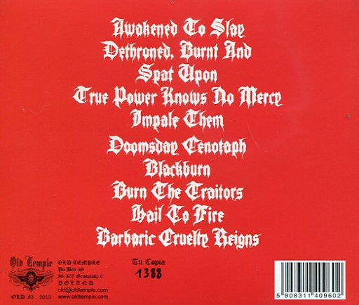 Slaughtbbath : Hail To Fire (CD, Album, Num, RE, Gol)