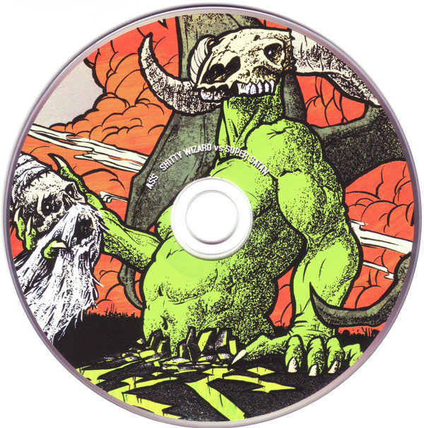 Ass (6) : Shitty Wizard vs. Super Satan (CD, Album)