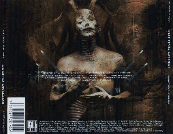 Rotting Christ : Sanctus Diavolos (CD, Album)