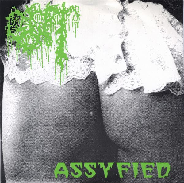 Gut : Pussyfied - Assyfied (7", EP, Ltd, Whi)