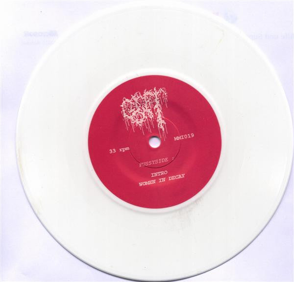 Gut : Pussyfied - Assyfied (7", EP, Ltd, Whi)