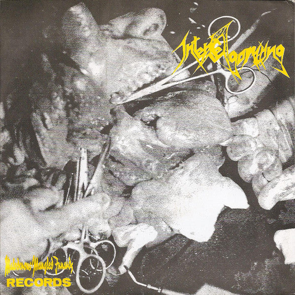 Necrobiosis / Intense Agonizing : Necrobiosis / Intense Agonizing (7", Blu)