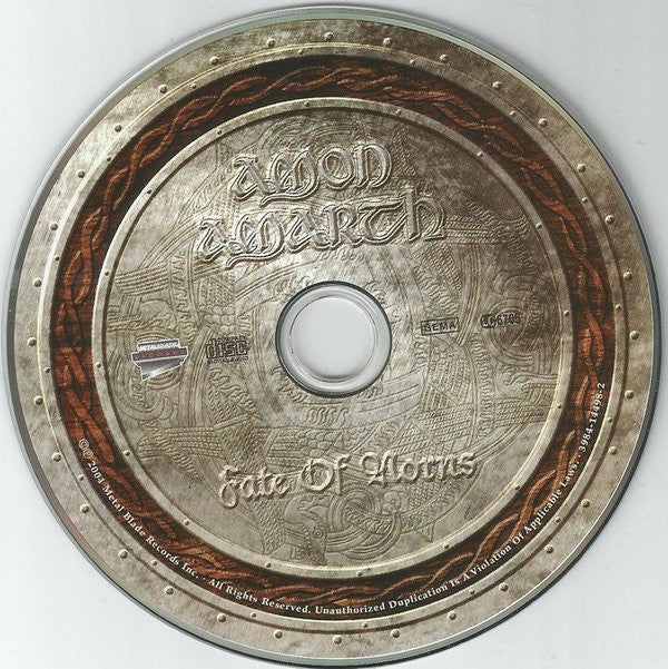 Amon Amarth : Fate Of Norns (CD, Album)