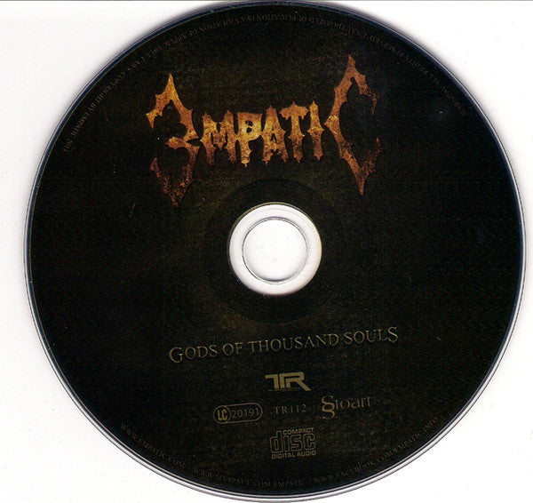 Empatic : Gods Of Thousand Souls (CD, Album, RE)