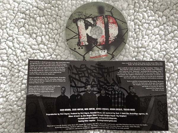 First Degree (5) : Street Justice (CDr, Album, Ltd, Num)