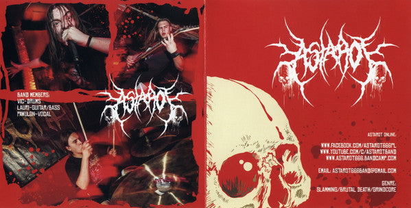 Astarot (5) : Consume Your Guts (CD, Album)