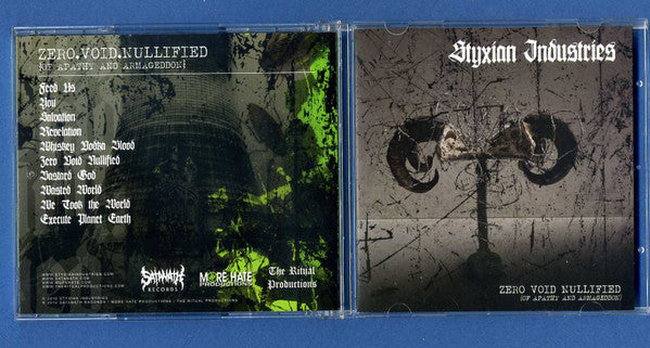 Styxian Industries : Zero​.​Void​.​Nullified {Of Apathy And Armageddon} (CD, Album, Ltd)