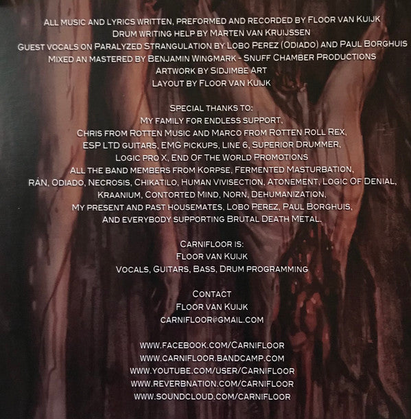 Carnifloor : Process Of Disorderly Conduct (CD, Album)