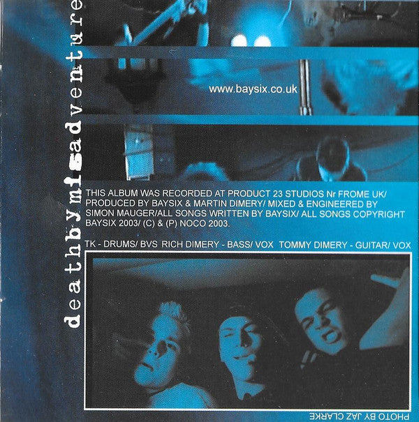 Baysix (2) : Death By Misadventure (CD, Album)