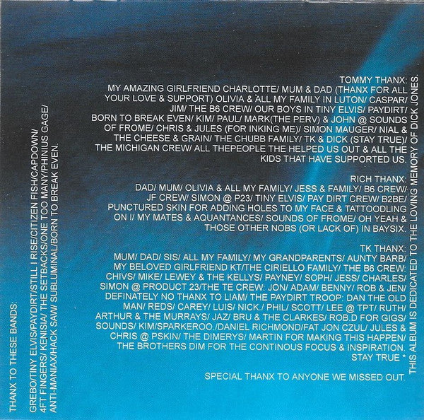 Baysix (2) : Death By Misadventure (CD, Album)
