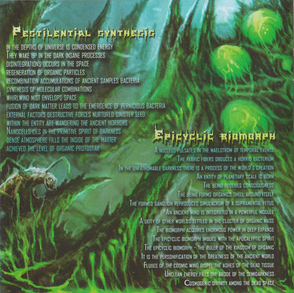 Decomposition Of Entrails : Pestilential Synthesis (CD, Album)