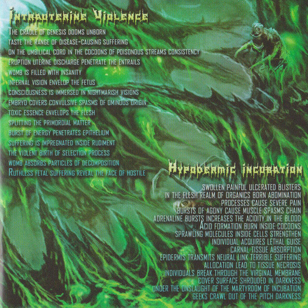 Decomposition Of Entrails : Pestilential Synthesis (CD, Album)