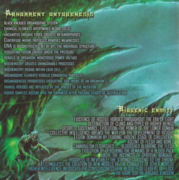 Decomposition Of Entrails : Pestilential Synthesis (CD, Album)