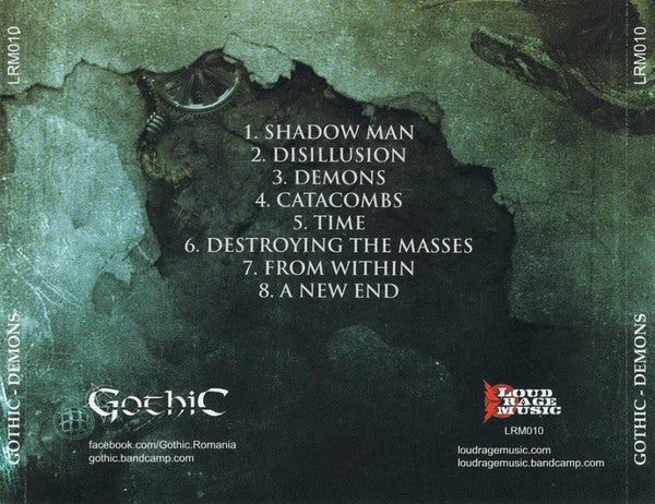 Gothic (6) : Demons (CD, Album)