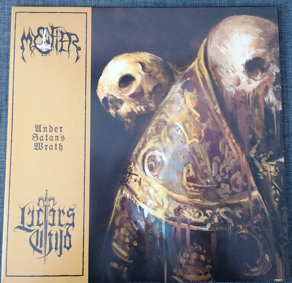 Mystifier / Lucifer's Child ‎– Under Satan's Wrath BLACK LP